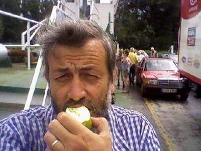 Pause auf der Fhre